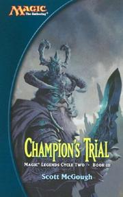 Cover of: Champion's trial