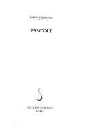Cover of: Pascoli by Mario Pazzaglia