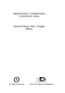Cover of: Arqueología y etnohistoria by Eduardo Williams y Phil C. Weigand, editores.