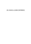 Cover of: De judios a judeo-conversos: reflexiones sobre el ser converso