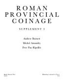 Cover of: Roman provincial coinage. | Andrew Burnett