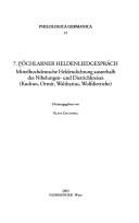 7. Pöchlarner Heldenliedgespräch by Pöchlarner Heldenliedgespräch (7th: 2002).