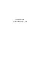 Cover of: Regards sur les biotechnologies