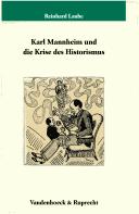 Cover of: Ver offentlichungen des Max-Planck-Instituts für Geschichte, vol. 196: Karl Mannheim und die Krise des Historismus