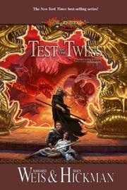 Cover of: Test of the Twins (Dragonlance: Dragonlance Legends) by Margaret Weis, Tracy Hickman