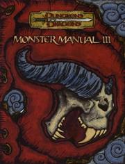 Cover of: Monster Manual III