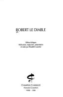 Cover of: Robert le diable