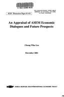 Cover of: appraisal of ASEM economic dialogues and future prospects