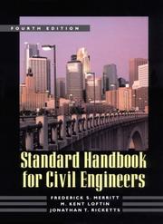 Cover of: Standard handbook for civil engineers