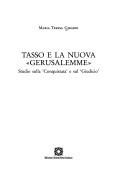Cover of: Tasso e la nuova Gerusalemme by Maria Teresa Girardi