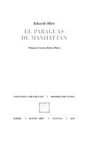 Cover of: El paraguas de Manhattan