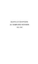Cover of: Egypte et Egyptiens au temps des vice-rois by Jean-Jacques Luthi