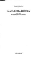 Cover of: La vendetta tedesca by Gerhard Schreiber