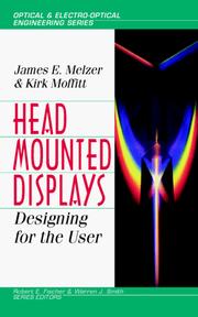 Cover of: Head-Mounted Displays by James E. Melzer, Kirk Moffitt