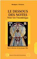 Cover of: Le dessous des notes: voies vers l'ésosthétique : hommage au professeur Manfred Kelkel, 29 janvier 1929-18 avril 1999