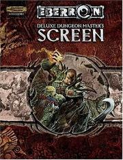 Cover of: Deluxe Eberron Dungeon Master's Screen