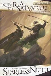Cover of: Starless Night (Forgotten Realms: The Legend of Drizzt, Book VIII) by R. A. Salvatore