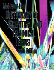 Cover of: McGraw-Hill dictionary of scientific and technical terms