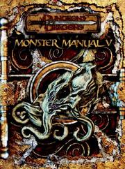Cover of: Monster Manual V