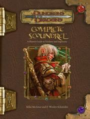 Cover of: Complete Scoundrel by Mike McArtor, Wesley Schneider