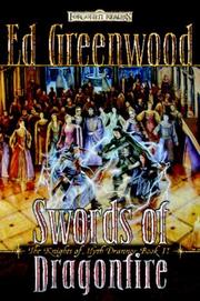 Cover of: Swords of Dragonfire (Forgotten Realms: The Knights of Myth Drannor, Book 2) by Ed Greenwood