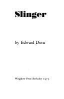 Cover of: Slinger by Edward Dorn