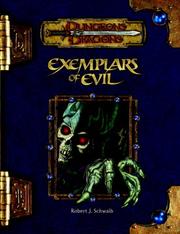 Cover of: Exemplars of Evil by Robert J. Schwalb, Eytan Bernstein, Creighton Broadhurst, Steve Kenson, Kolja Raven Liquette, Allen Rausch