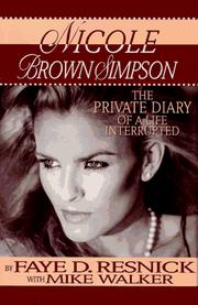 Nicole Brown Simpson by Faye D. Resnick