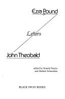 Cover of: Ezra Pound letters John Theobald