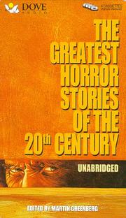 Cover of: Greatest Horror Stories of the 20th Century