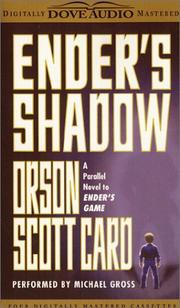 Cover of: Ender's Shadow (Ender Wiggins Saga by 
