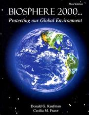 Cover of: Biosphere 2000: protecting our global environment