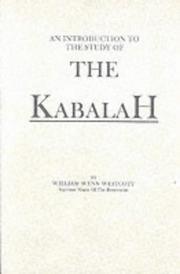 Cover of: The Kabalah