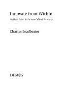 Cover of: Innovate from within: an open letter to the new Cabinet Secretary