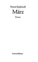 Cover of: März by Heinar Kipphardt, Heinar Kipphardt