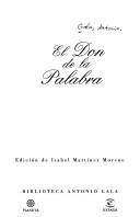 Cover of: El don de la palabra