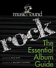 Cover of: Musichound Rock by Gary Graff