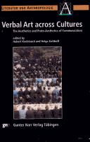 Cover of: Verbal art across cultures: the aesthetics and proto-aesthetics of communication