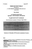 Cover of: Les problèmes liés à l'arabisation en Algérie by Abdelhamid Belhadj Hacen