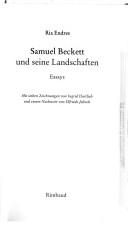 Cover of: Samuel Beckett und seine Landschaften by Ria Endres