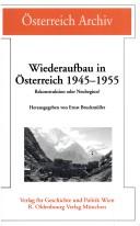 Cover of: Wiederaufbau in Österreich, 1945-1955 by Ernst Bruckmüller