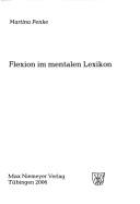 Cover of: Flexion im mentalen Lexikon