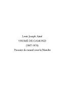 Cover of: Louis Joseph Aimé Thomé de Gamond by Jean-Pierre Renau