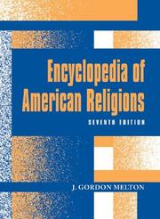 Cover of: Encyclopedia of American Religions by J. Gordon Melton