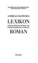 Cover of: Lexikon einer sentimentalen Reise zum Exporteurtreffen in Druden: Roman