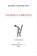 Cover of: Liturgica Labranza