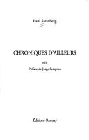 Cover of: Chroniques d'ailleurs: récit