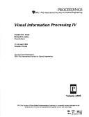Cover of: Visual Information Processing 4