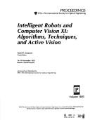 Cover of: Intelligent Robots and Computer Vision XI by David P. Casasent