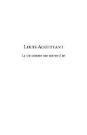 Cover of: Louis Aguettant: la vie comme une œuvre d'art : biographie